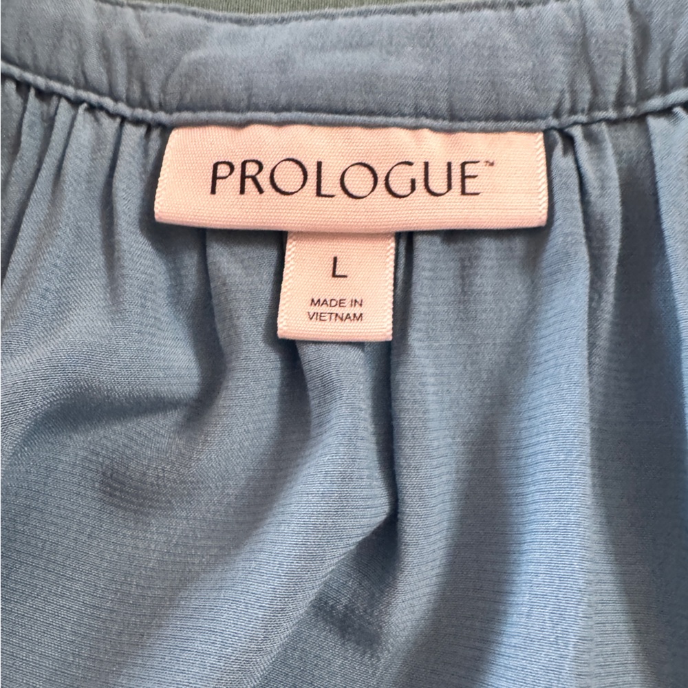 Flawed - Prologue - Sleeveless Chambray Hi Low Dress - Picture 5 of 6